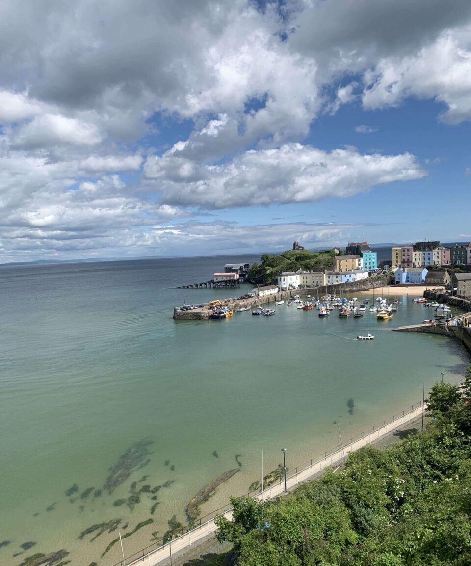 Tenby Harbour in Pembrokeshire, Wales